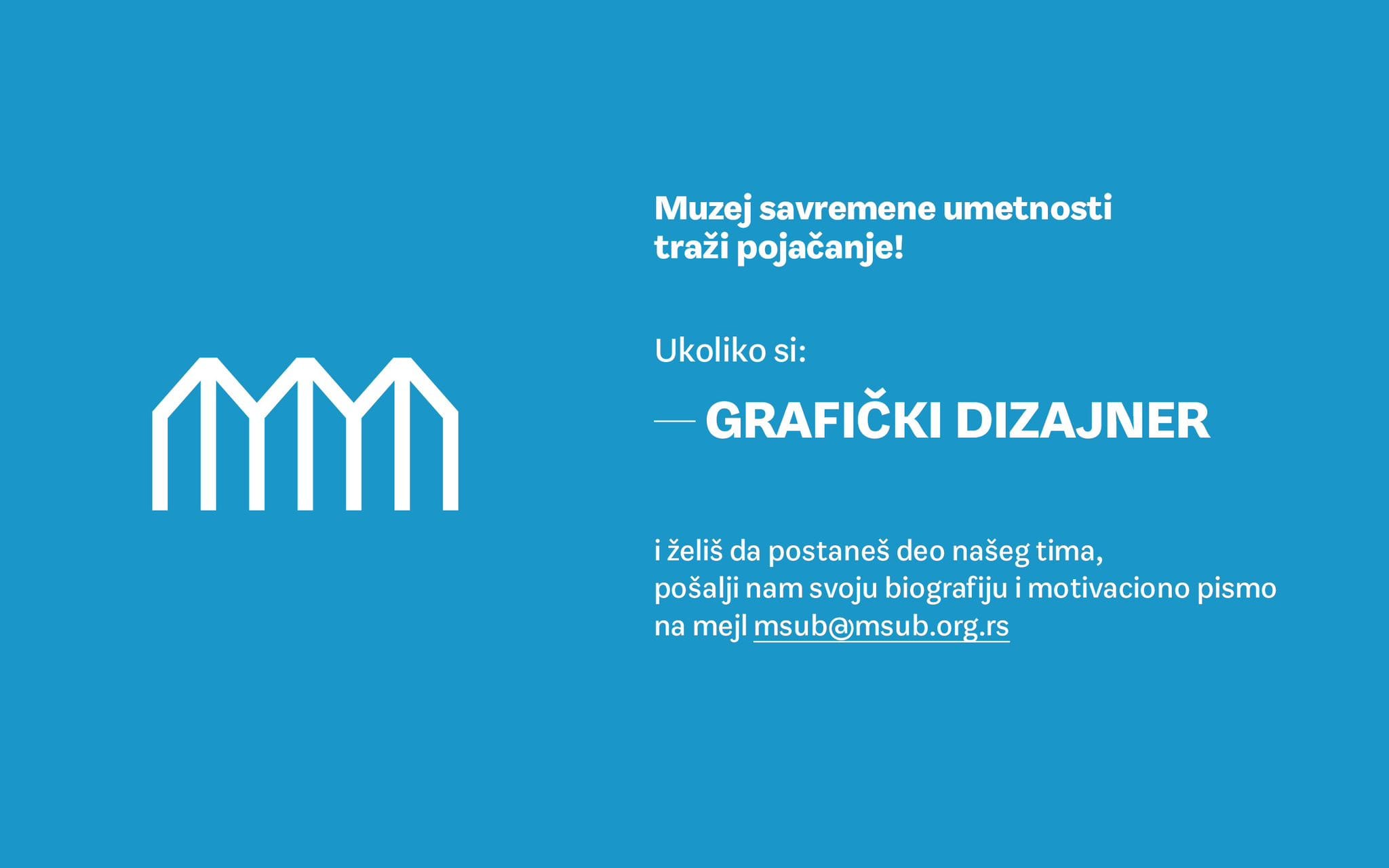 Konkurs za grafičkog dizajnera